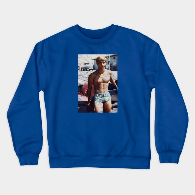 Vintage Surfer Crewneck Sweatshirt by DADDY DD